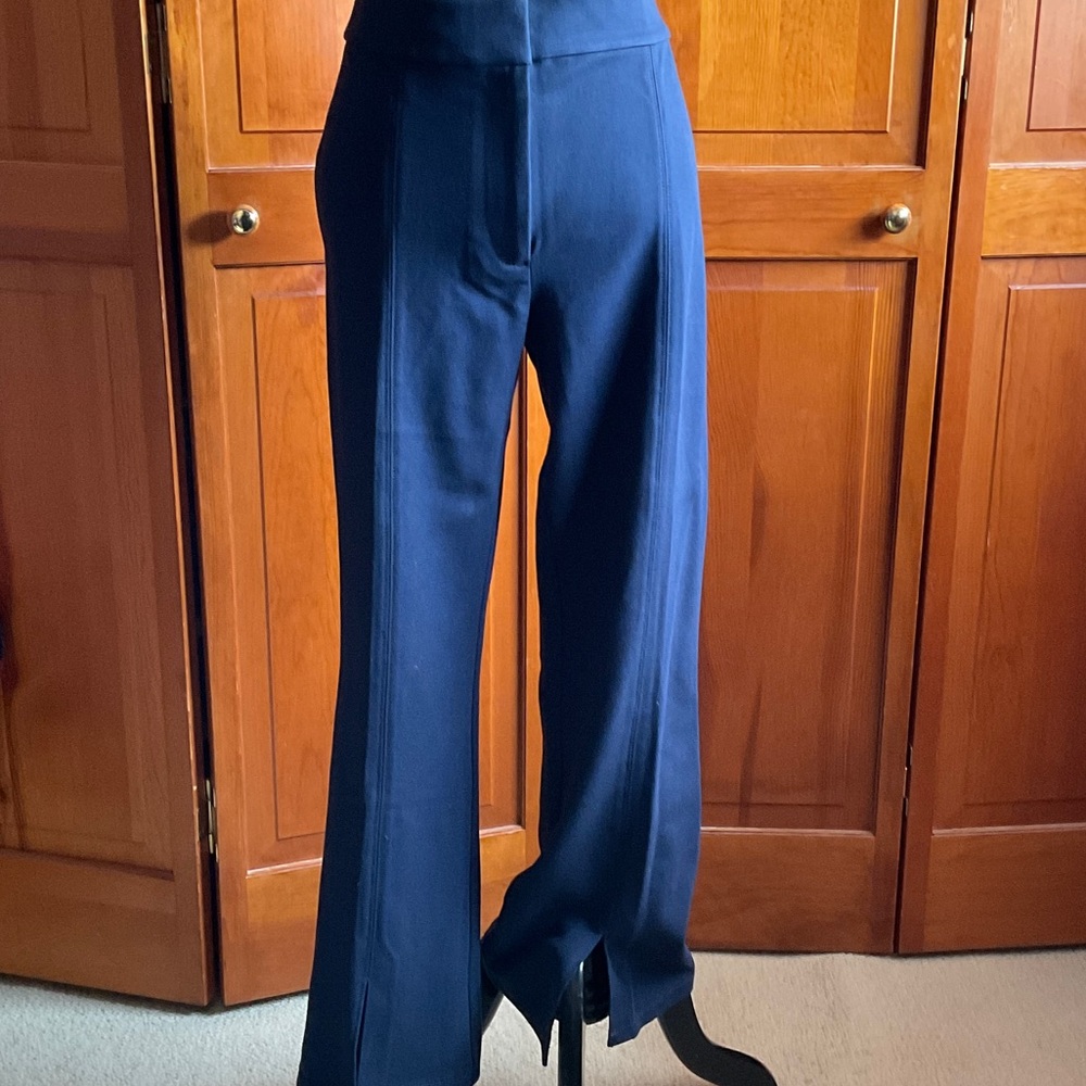 LOFT Navy Wide Leg Women's Pants